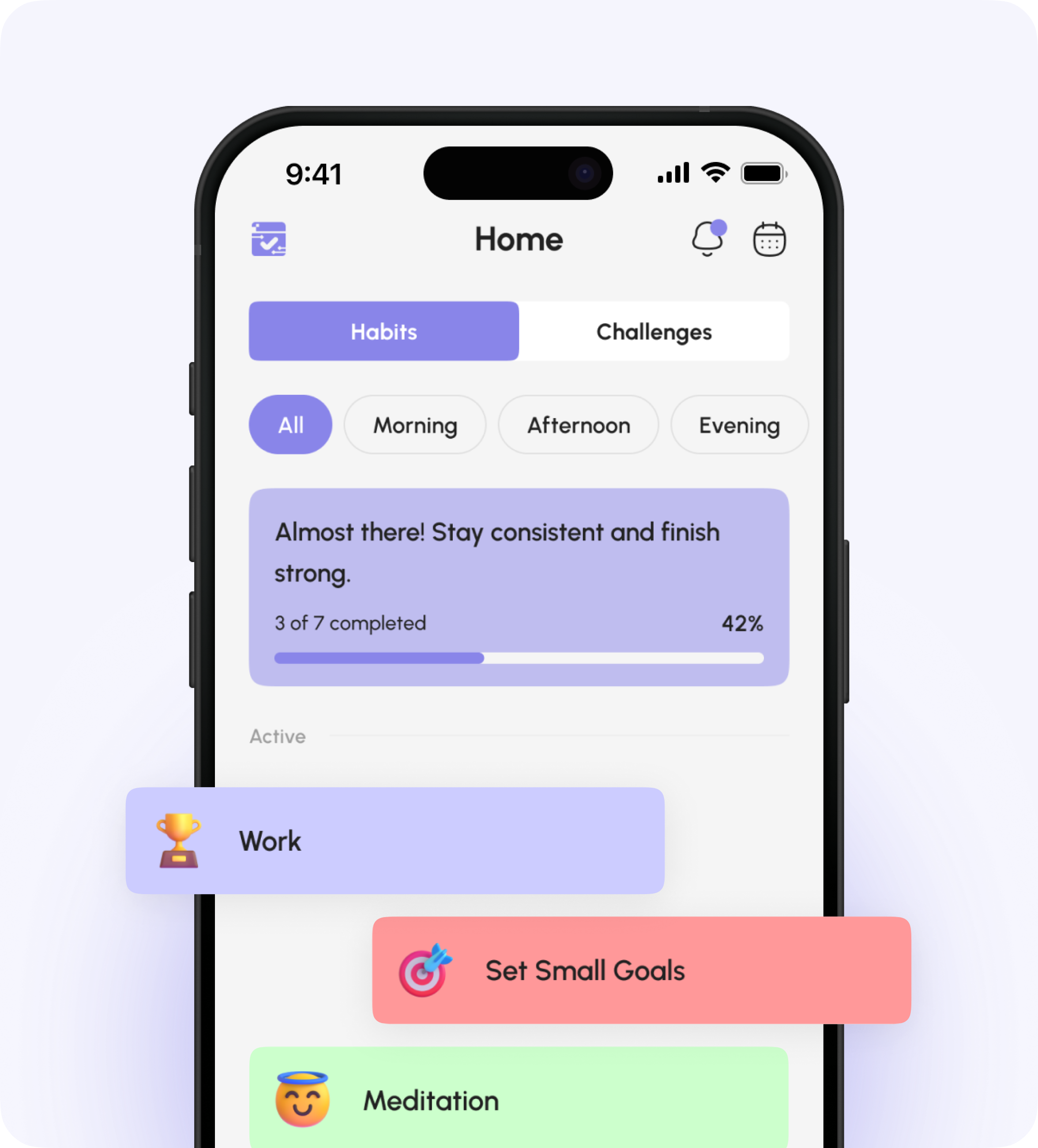 BrytSteps AI Habit Tracker App